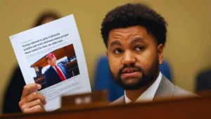 House Oversight Hearing Gets Heated Over Frost's 'Grifter' Comments Aimed at Trump and Musk.