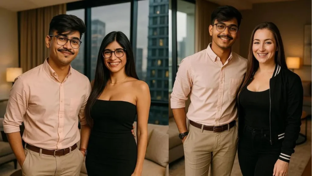 4. Celebrity Photo with Dani Daniels & Mia Khalifa