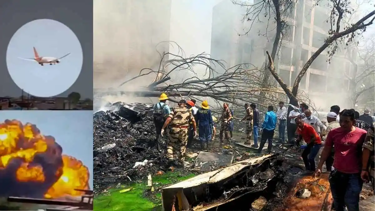 Air India Flight AI171 Crashes After Takeoff from Ahmedabad