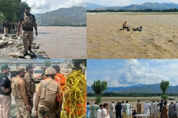 Flash Floods Sweep Away Tourists in Swat River
