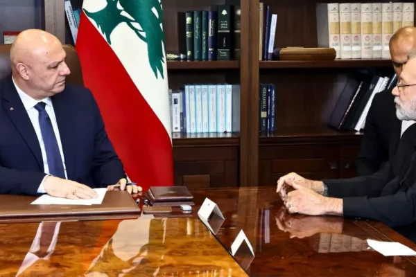 No armed groups allowed in Lebanon, president tells Hezbollah's ally Iran