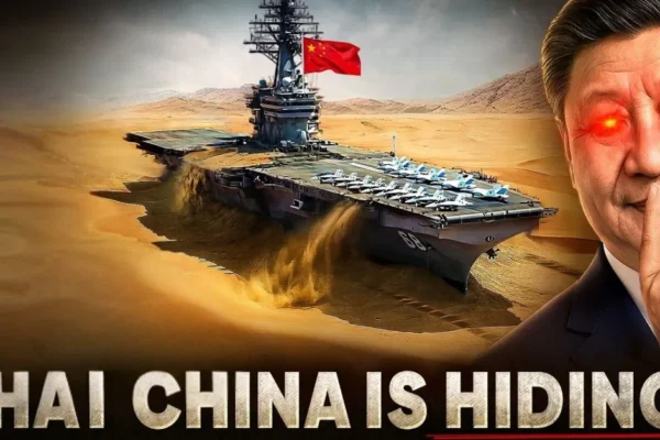 What Is China Hiding In Its Desert? The China Ships In Desert