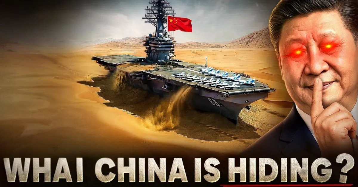 What Is China Hiding In Its Desert? The China Ships In Desert