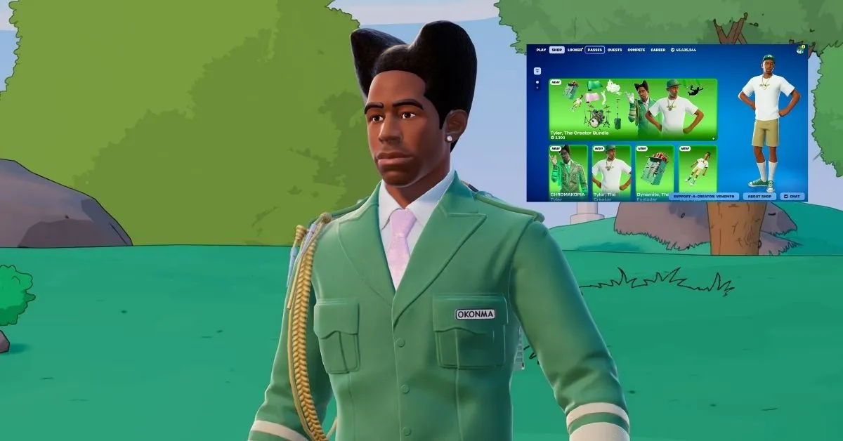 Tyler The Creator Fortnite Skins: Information On All Skins, Emotes, And Bundles