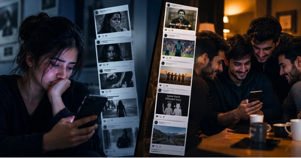 Men, What Does Your Feed Look Like? Story By Roshni Anwar